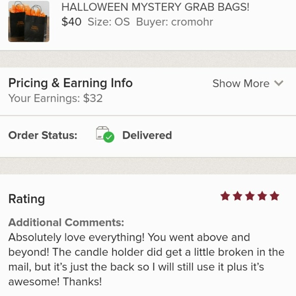 5 STAR RATED HALLOWEEN MYSTERY GRAB BAG! - Picture 3 of 3